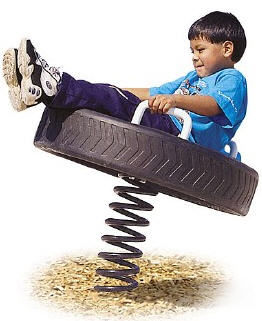 spring toy for playground CARAVAN Play and Park Structures