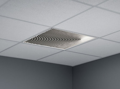 square recessed fluorescent ceiling luminaire OPTART600-414DUAL-NBE ETAP