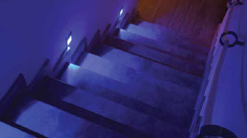 square recessed LED wall luminaire DIMCO PLC (ONE Light) 