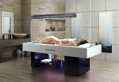 steam bed with chrome and music therapy for spa and wellness centres ACUA I.SO ITALIA S.p.A.