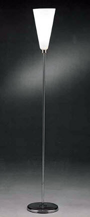 traditional glass floor lamp STRUT by Torbj&ouml;rn Eliasson BLOND