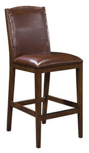 traditional leather bar chair BANYAN NICHOLS & STONE