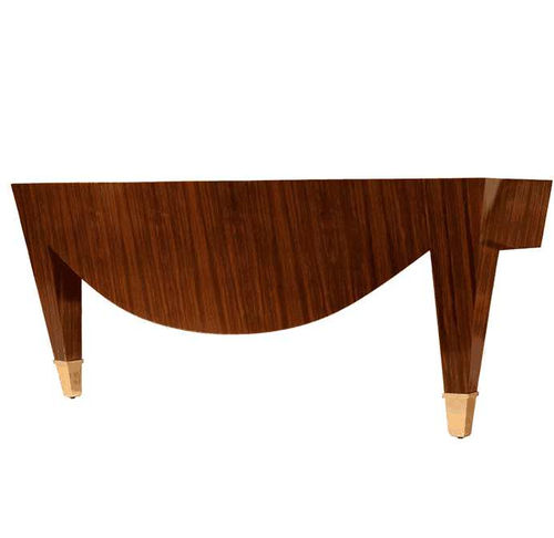 traditional sideboard table TRIOMPHE IN BLACK LIMBA Donghia