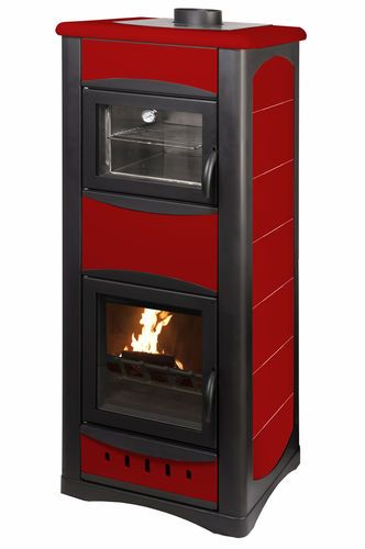 traditional wood-boiler stove (with oven) UNIFLAM IDRO 25 KW Calux Srl