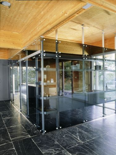 translucent glass removable partition SAIL ALBED
