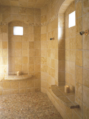 travertine tile GIALLO ANN SACKS