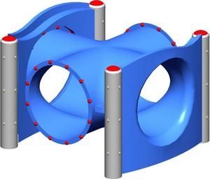 tunnel for playground MEC116 BigToys