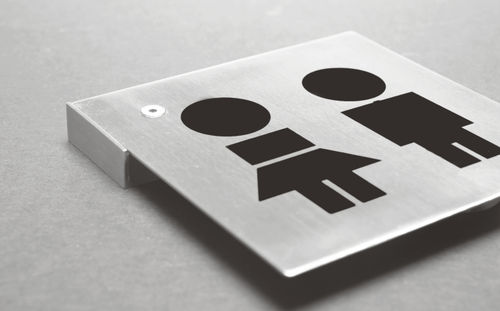 wall-mounted signage plate IN.26.6 JNF