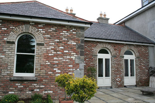 wooden round top window Kingsbridge Joinery