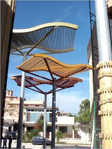wooden solar shading   HABITAT LEGNO