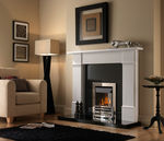 contemporary built-in fireplace (gas closed hearth) GROSVENOR GROVE  Superior Fires