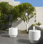 Contemporary garden side table SOIXANTE 3 by Thomas Rodriguez Ligne Roset France