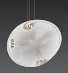 Design pendant lamp (blown glass) EPHEMERIS by C. de Bevilacqua & L. Pessoni Artemide