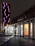 Dynamic lightning glass panel SHEE MARTINI Illuminazione