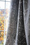 Linen curtain fabric LIMITED EDITION: TP005-TIZA YBARRA & SERRET