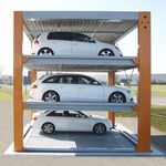 Parking system with platforms and lifts U1 / U2 / U3 KLAUS Multiparking GmbH