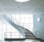 Plasterboard decorative acoustic ceiling tile GYPTONE ACTIV AIR British Gypsum Limited 