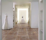 Porcelain stoneware floor tile: metallic look CORTEN ENERGY TAU Cer�mica