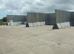 Reinforced concrete retaining wall (precast units) ROCKET Macrete