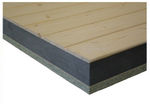 Sandwich panel: wood and polystyrene core THERMOCHIP ENERGY THERMOCHIP