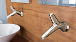 Wall-mounted single handle mixer tap for washbasin ROD by MARCO ZITO Ponsi