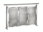 Wire mesh railing  raguhner metall gewebe manufaktur