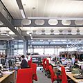 acoustic suspended ceiling / in metal - 200