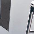Aluminium door / semi-glazed / entrance - PROTECTUS
