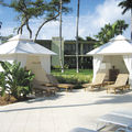 Aluminium gazebo / fabric coverings - GRAND PACIFIC