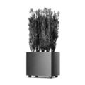 Aluminium planter / for public spaces - PALMA : L