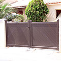 in for aluminum gate - K185
