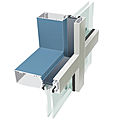 aluminum and glass curtain wall - 5500 (TS)