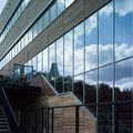wood curtain wall - CARLOS SANTAMARÍA LIBRARY