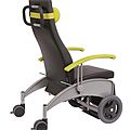 armchair with casters / for healthcare facilities - CARRYLINE MOBIL