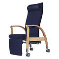 armchair with casters / for healthcare facilities - RELAX