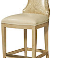 bar chairs / classic style / leather / for home use - BELVEDERE