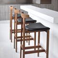 bar stool / contemporary / wood - TORII STOOL