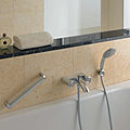 bathtub double-handle mixer tap / wall / 2-hole - EDITION PALAIS