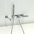 bathtubs single-handle mixer tap / 4-hole - ONE by Ludovica & Roberto Palomba & Sergio Mori