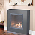 bioethanol fireplace / closed hearths / contemporary - SQUARE: SQWAXX00 by Andrea Pietroni