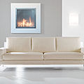 built-in fireplace / bioethanol / closed hearths / contemporary - SQUARE: SQSUXX00 by Andrea Pietroni