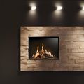 built-in fireplace / gas / closed hearths / contemporary - FAIRO ECO-PRESTIGE 75