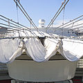cable-and-membrane tensile structure / retractable - BC PLACE STADIUM