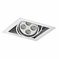 ceiling spotlight / panel-mount / square / LED - MERCANTIA