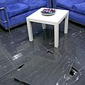 stone raised access floor - SPG25 : YELLOW