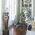 classic style chairs / leather / for home use - OSCAR DE LA RENTA