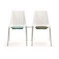 classic style chimney chairs / connected / stackable - MAYFLOWER by Thomas Bernstrand & Lars pettersson