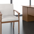 classic style chimney chairs / for public buildings / wood - BAHIA
