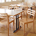 classic style chimney chairs / restaurant / wood - SOMA by Thomas Albrecht