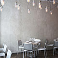 classic style chimney chairs / stackable / restaurant - 20-06™ by Norman Foster